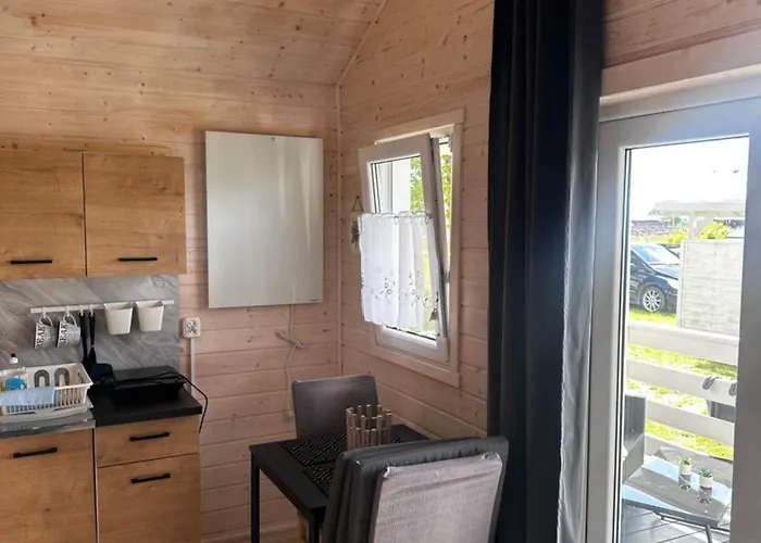 Chatki Nad Wodnym Zakatkiem. Chalet Wapnica (West Pomeranian)