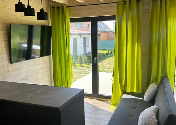 Chatki Nad Wodnym Zakatkiem. Chalet Wapnica (West Pomeranian)