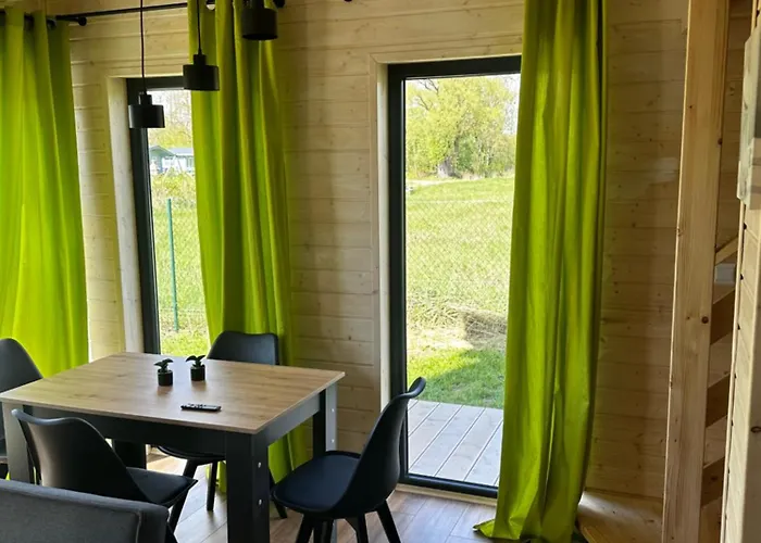 Chatki Nad Wodnym Zakatkiem. * Wapnica (West Pomeranian)